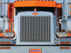 Peterbilt Stainless Steel Grille Inserts