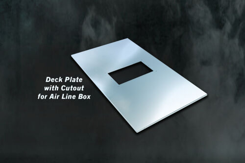 Universal Deck Plates - With Airline Box Cutout