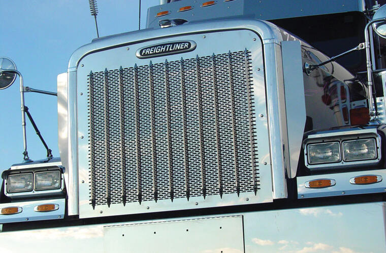 Freightliner Stainless Steel Grille Inserts